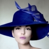 Sandro Hyams PHILIP TREACY BLUE HAT