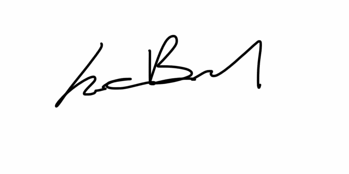 Jean Luc Brouard Signature