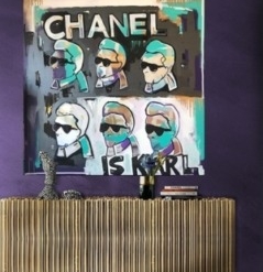 chanel is Karl room set by grazie