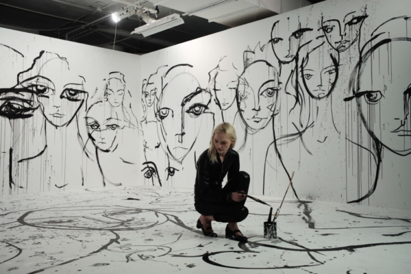 Sasha Pivovarova Dior Ad