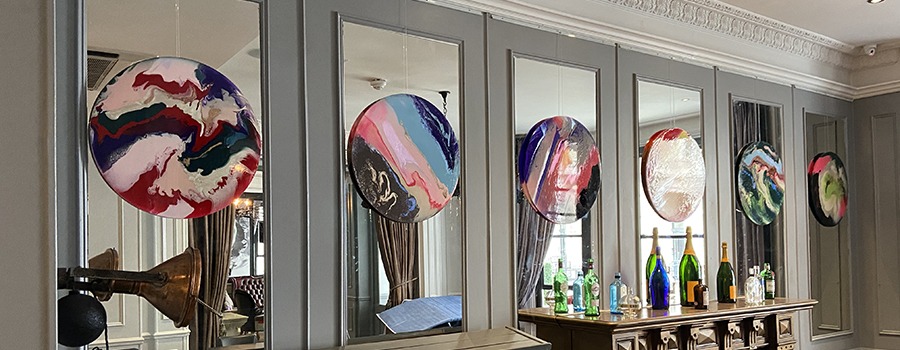 syrett exhibition at the exhibitionist hotel, London